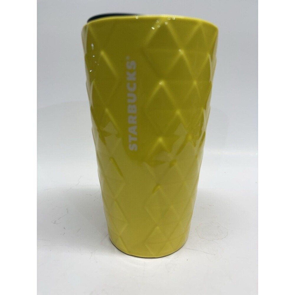Starbucks Hawaii Collection Double Wall Ceramic 12oz Pineapple Tumbler Cup